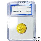 1913 $5 Gold Half Eagle PGS AU58
