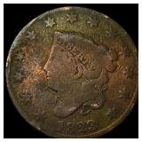 1823 Coronet Head Large Cent NICELY CIRCULATED
