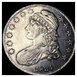 1834 Capped Bust Half Dollar CLOSELY UNCIRCULATED