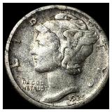 1925-S Silver Mercury Dime NEARLY UNCIRCULATED