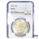1879-S $10 Gold Eagle NGC MS67
