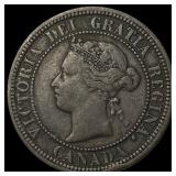 1881-H Canada Bronze One Cent NICELY CIRCULATED