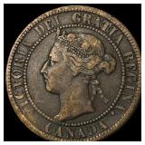 1893 Canada Bronze 1 Cent LIGHTLY CIRCULATED