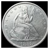 1858-O Silver Seated Liberty Half Dollar  CLOSELY
