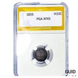 1835 Capped Bust Half Dime PGA XF45