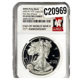 2020 Silver Eagle NGC PF69 UC