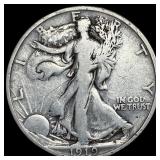 1919 Walking Liberty Half Dollar LIGHTLY  CIRCULA