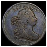 1804 Copper Half Cent LIGHTLY CIRCULATED