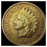 1908-S Indian Head Cent LIGHTLY CIRCULATED