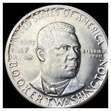 1947 Silver Booker T. Washington Half Dollar CHOIC