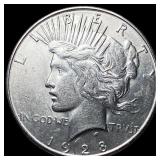 1928-S Silver Peace Dollar UNCIRCULATED