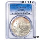 2011 Mo Mexico Libertad Ag  PCGS MS68