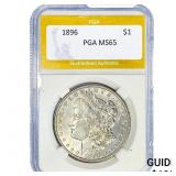 1896 Morgan Silver Dollar PGA MS65
