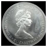 1971-FM Bahamas Silver Dollar KM 22