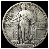 1917 Type 1 Standing Liberty Quarter LIGHTLY CIRCU