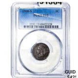 1908-S Indian Head Cent PCGS FR12