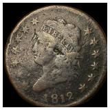 1812 Classic Head Large Cent LIGHTLY  CIRCULATED