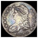 1810 Capped Bust Half Dollar ABOUT UNCIRCULATED