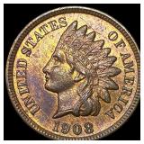 1908-S Indian Head Cent CLOSELY UNCIRCULATED