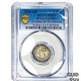 1708-HB German States Silver 2 Mariengroschen PCGS