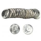 [20 Coins] 1964 Kennedy Half Dollar