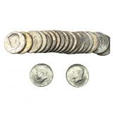 [20 Coins] 1964 Kennedy Half Dollar