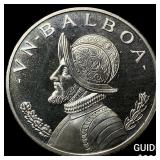 1967 Panama Silver 1 Balboa .773 ASW