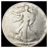 1928-S Silver Walking Liberty Half Dollar  NICELY
