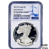 2022-W 1oz SE Ultra Cameo NGC PF70