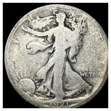 1921 Walking Liberty Half Dollar NICELY CIRCULATED