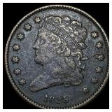 1835 Classic Head Half Cent LIGHTLY CIRCULATED