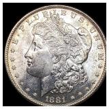 1881-S Silver Morgan Dollar CHOICE BU
