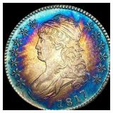 1817 Capped Bust Half Dollar CLOSELY UNCIRCULATED