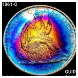 1861-O Seated Liberty Half Dollar UNCIRCULATED