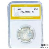 1917 Standing Liberty Quarter PGA MS64+ FH