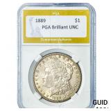 1889 Morgan Silver Dollar PGA Brilliant UNC