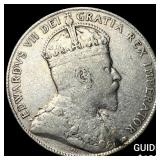 1904H Newfoundland Silver 50 Cents