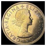 1963 Great Britain Copper Nickel 2 Shillings