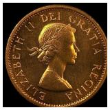 1960 Canada Copper 1 Cent