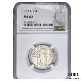 1923 Standing Liberty Quarter NGC MS62