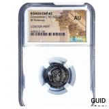Roman Constantine I, AD 307-337 BI Nummus NGC AU