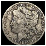 1891-CC Silver Morgan Dollar NICELY CIRCULATED