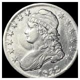 1822 Capped Bust Half Dollar CHOICE AU
