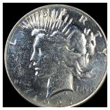 1927-S Silver Peace Dollar LIGHTLY CIRCULATED