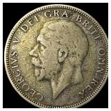 1936 Great Britain Silver 1 Florin