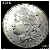 1895-S Morgan Silver Dollar UNCIRCULATED