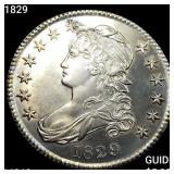 1829 Capped Bust Half Dollar UNCIRCULATED