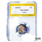 1938-D Buffalo Nickel PGA MS68 Toned
