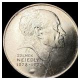 1978 Czechoslovakia Silver 50 Korun