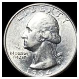1934-D Silver Washington Quarter CLOSELY UNCIRCUL